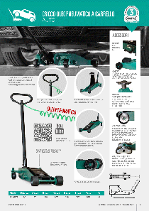 Cricco oleopneumatico a carrello