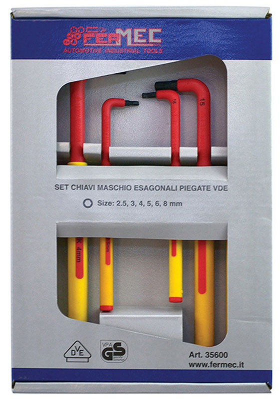 brugole isolate VDE Kit 6 chiavi esagonali