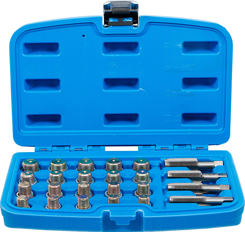 Kit di riparazione filettatura tappo di scarico olio M13 x 1,5 mm
