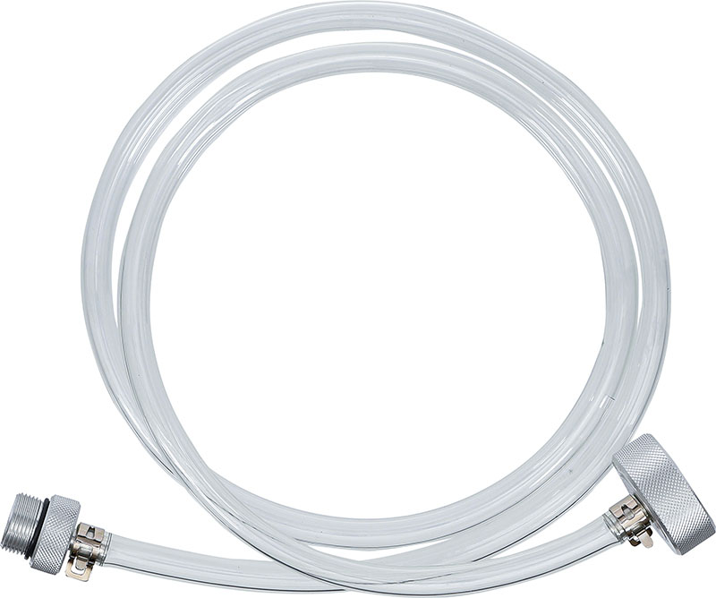 Tubo Flessibile Per Refrigerante Olio Sourcingmap, 36.5 Cm, Raccordo 1/2-14 NPT, Plastica, Colore Blu/Arancione - 3