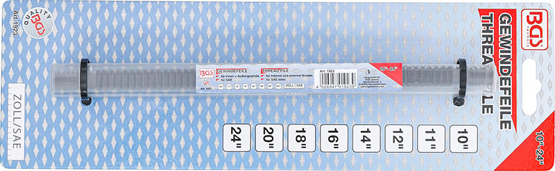 Lima Ravvivafiletti KS Tools 150.1345 – Per Filetti In Pollici, Lunghezza 230 Mm