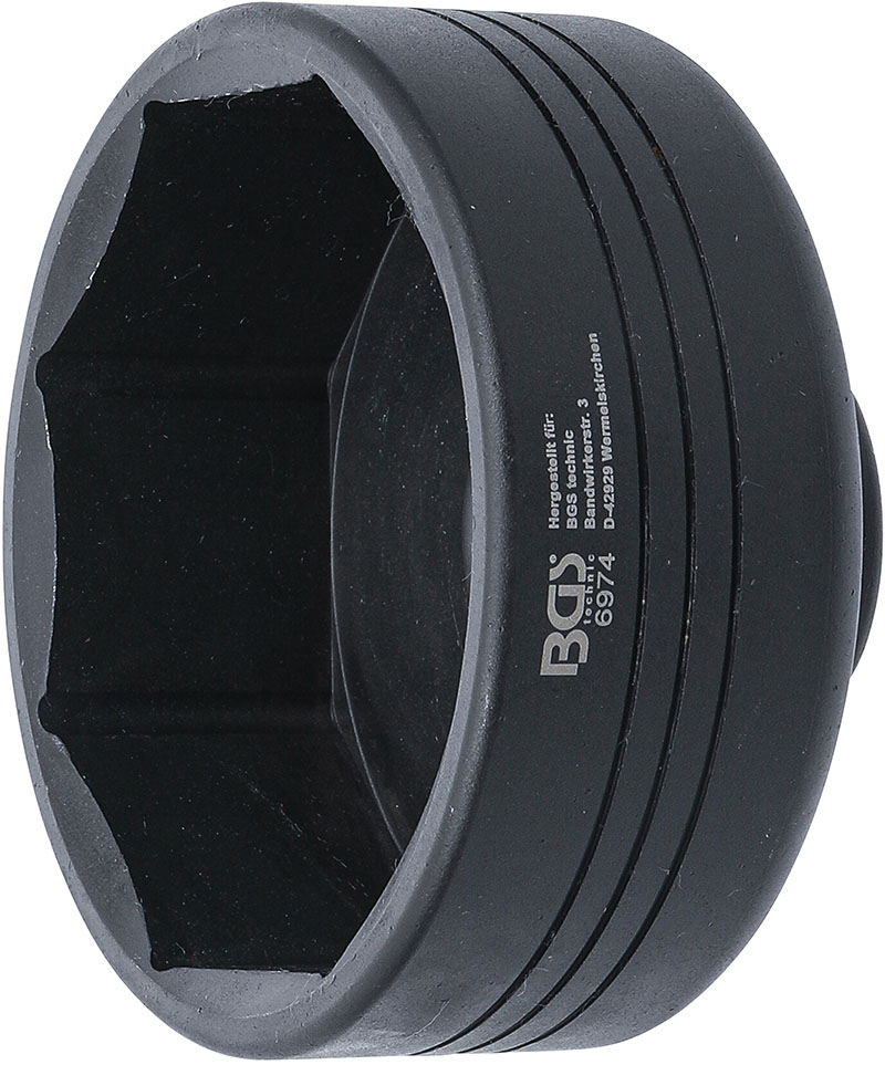 AB Tools Coppia Di Tappi Antipolvere Per Mozzo Ruota Rimorchio Da 52 Mm - In Acciaio Zincato