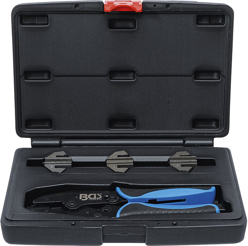 Kit Completo Per Crimpare Pannelli Solari: Pinza 2.5/4/6 Mm² + 6 Connettori + Chiavi – Attrezzi Fotovoltaici - 4