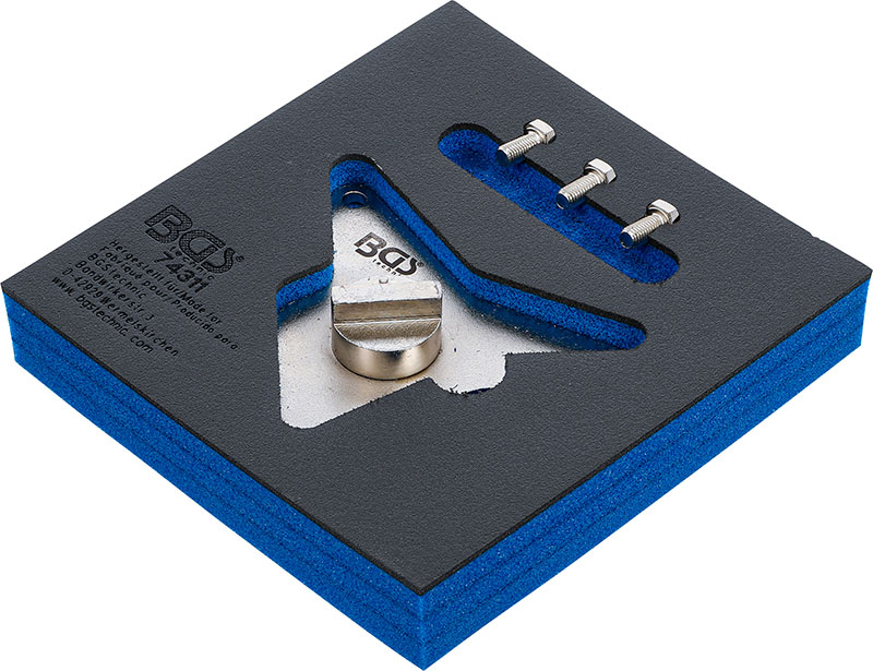 BGS 8337 | Serie di chiavi per ghiere | denti esterni | KM4 - KM12 | 9 pz