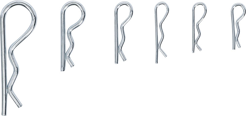 SET ASSORTIMENTO 555 PEZZI COPPIGLIE PERNI FERMI DI