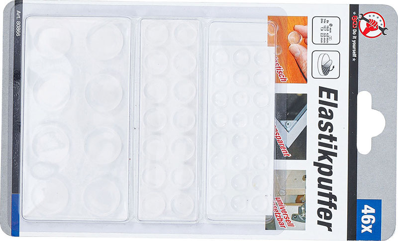 Gommine adesive Rotonde, 540 1,5 cm, per Scrapbooking