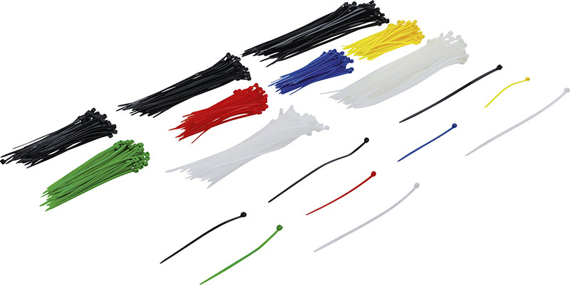 50 Pezzi Fascette Stringicavo Bianco 3,5 X 280 MM