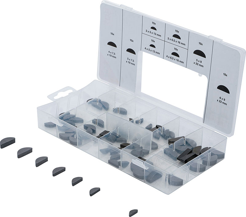 BGS 9547 - Coffret Assortiment 80 Colliers De Serrage Pour Tuyaux Flexibles - Tailles De 12 à 50 Mm
