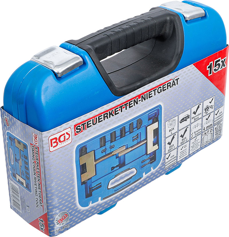 BRILLIANT TOOLS BT593570 Serie di integrazione per rivettatrice