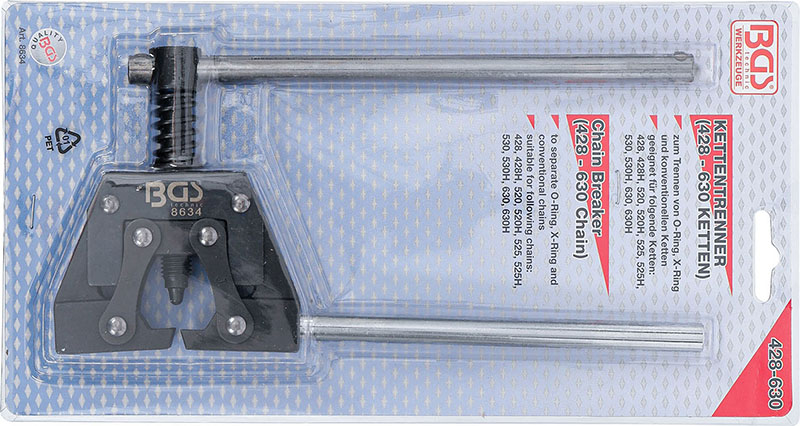 Set universale spaccacatene moto strumento di rivetto Set universale spaccacatene moto strumento di rivetto