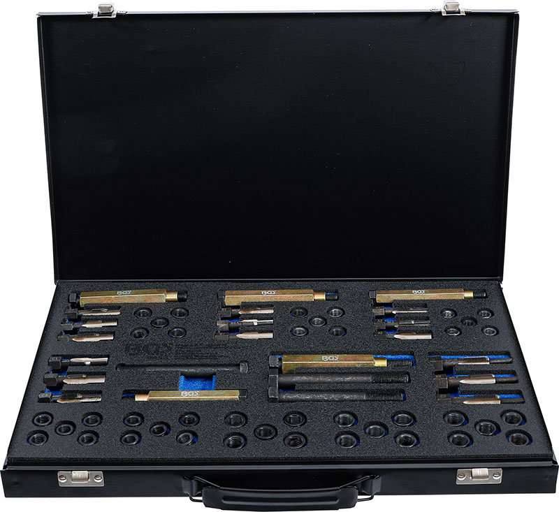 AB Tools Kit Riparazione Filettatura Candelette 8-10-12mm – 33 Pezzi In Cofanetto