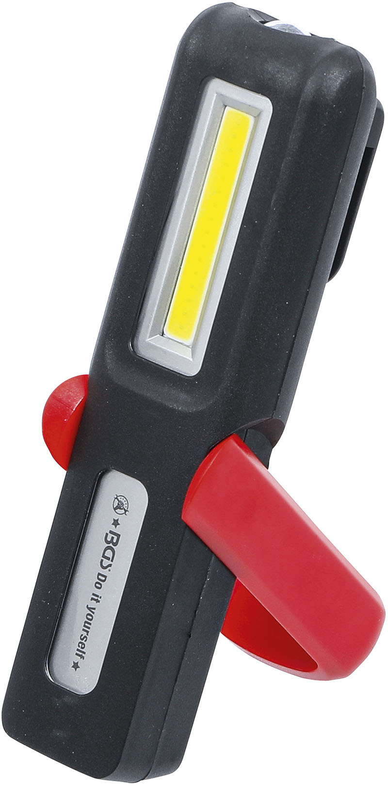BGS Technic COB-LED-Lampada da officina con Magnete e Gancio 