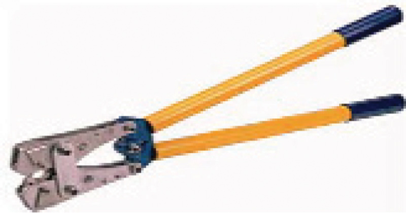 Pinza Crimpatrice Con Kit 150 Capicorda Ad Anello In Ottone - M3 A M10 - Set Completo